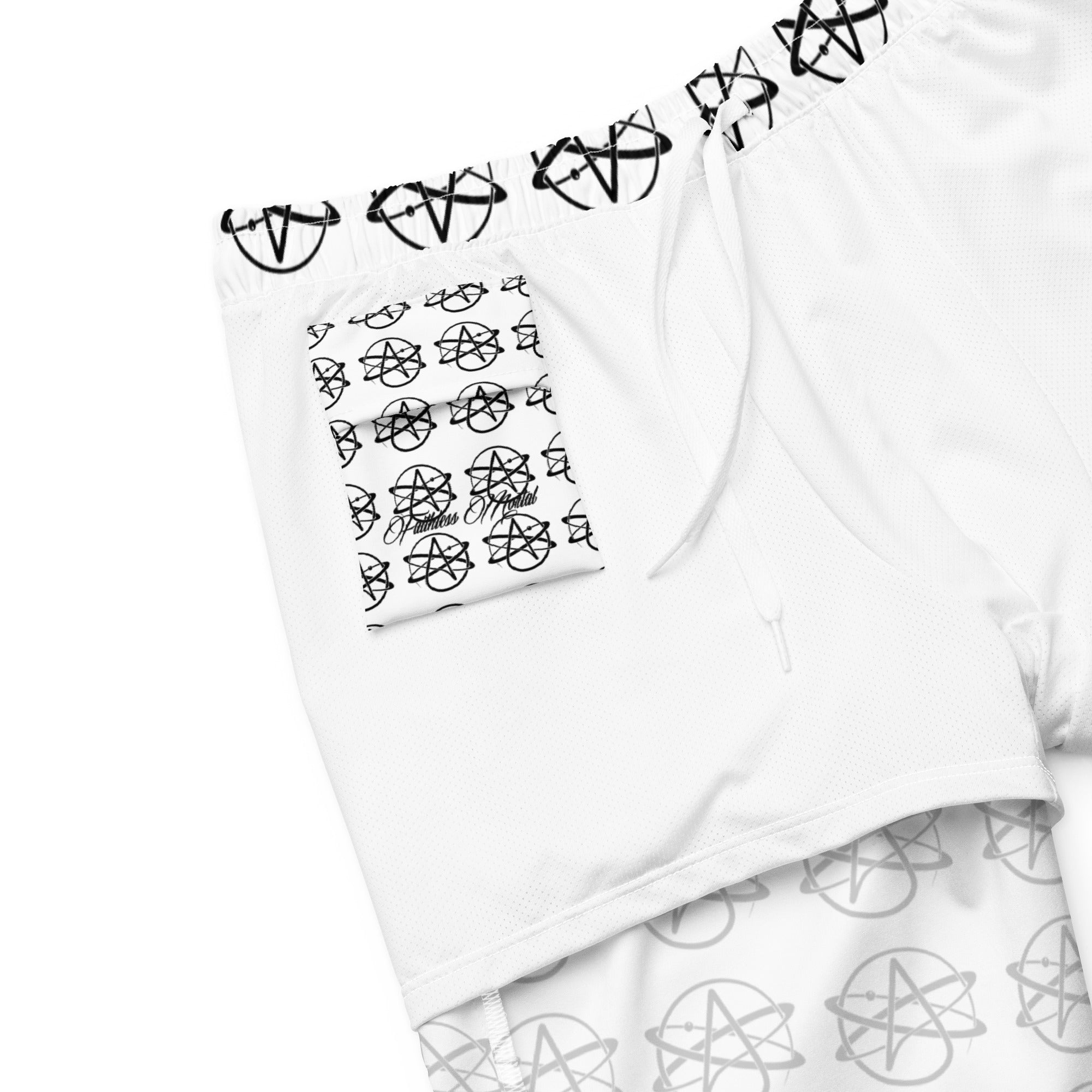 Atomic Atheist Swim Trunks | Faithless Mortal