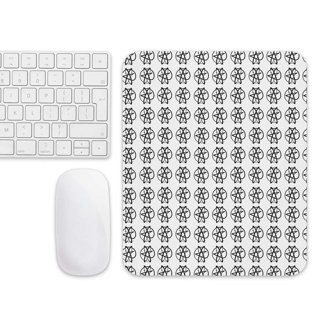 Atomic Atheist Mouse Pad | Faithless Mortal