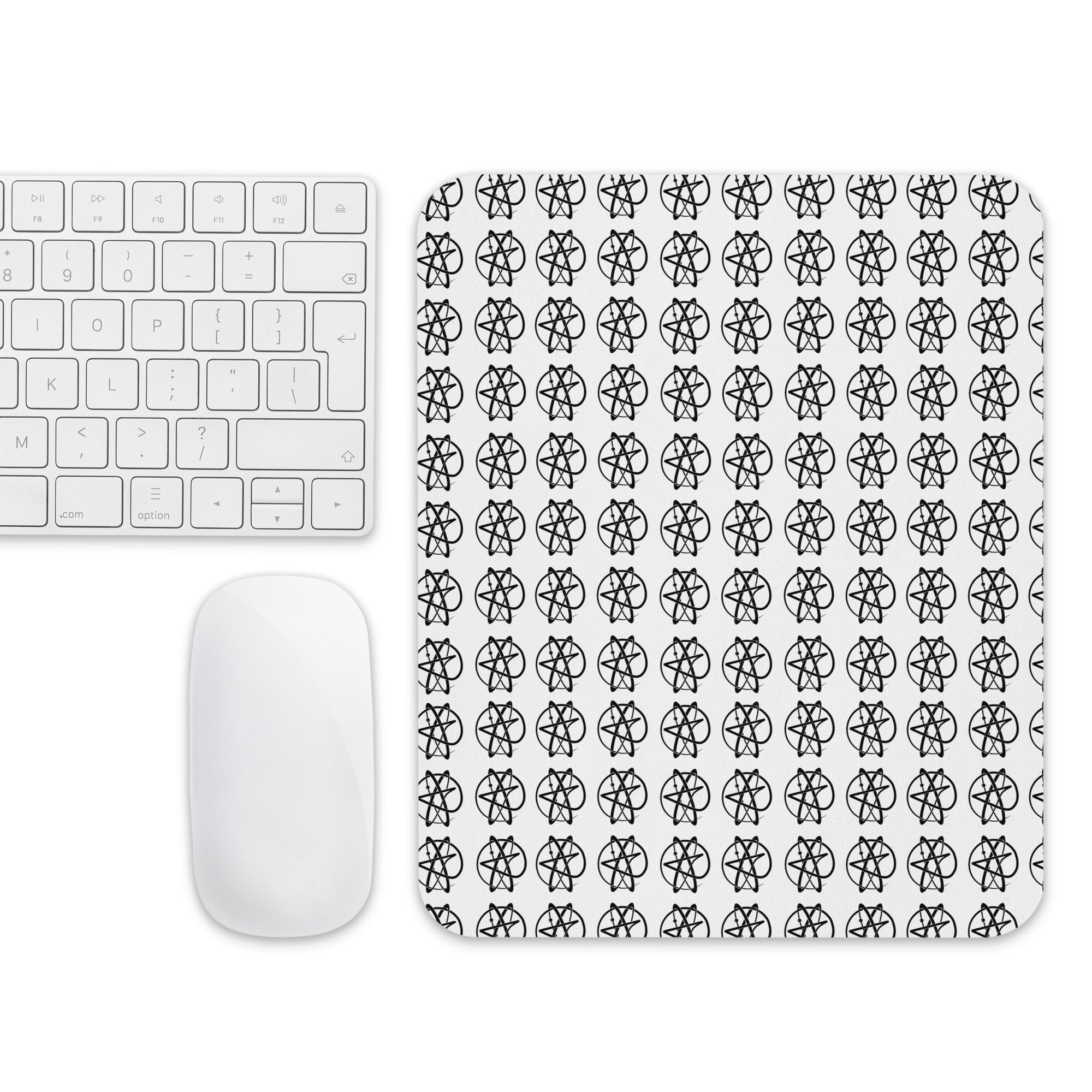 Atomic Atheist Mouse Pad | Faithless Mortal